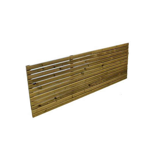 Contemporary Garden Fencing 180cm wide x 60cm tall by Churnet Valley - CFP6X2