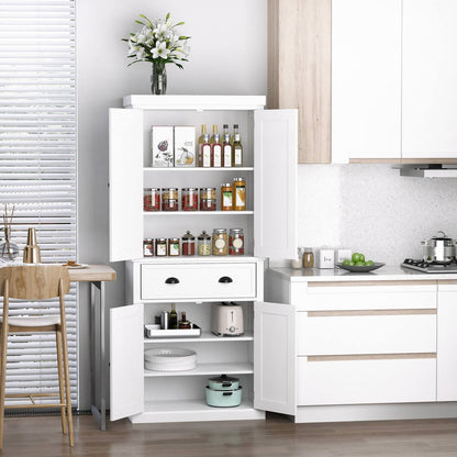 Traditional Colonial Freestanding Kitchen Cupboard