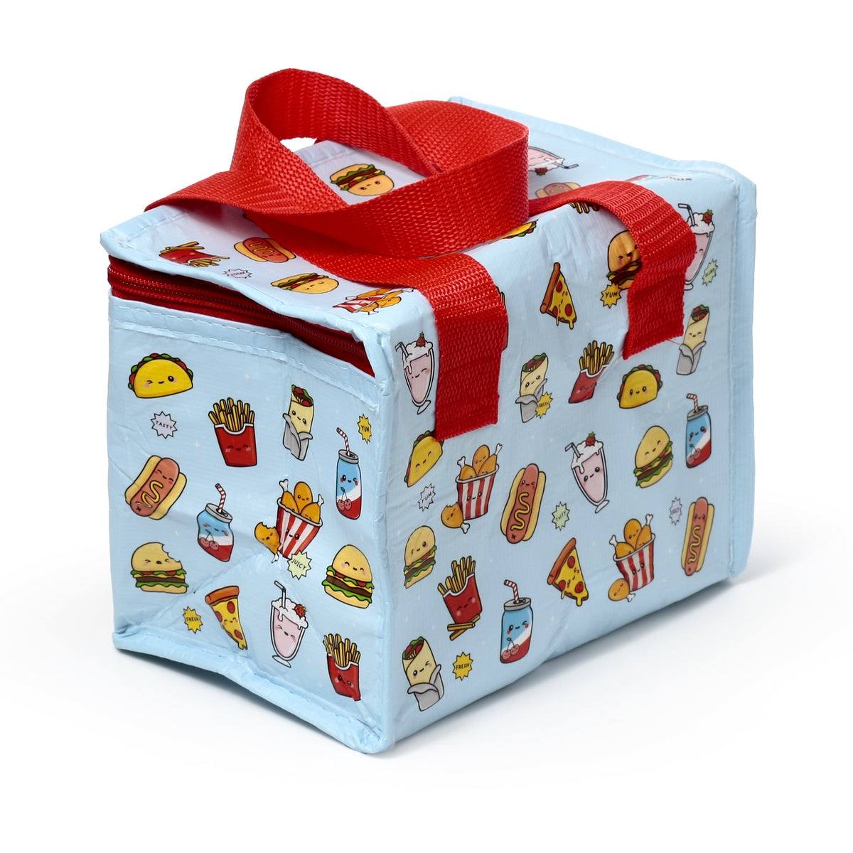 Foodiemals Insulated Cool Bag Lunch Bag Recycled Plastic - 20cm
