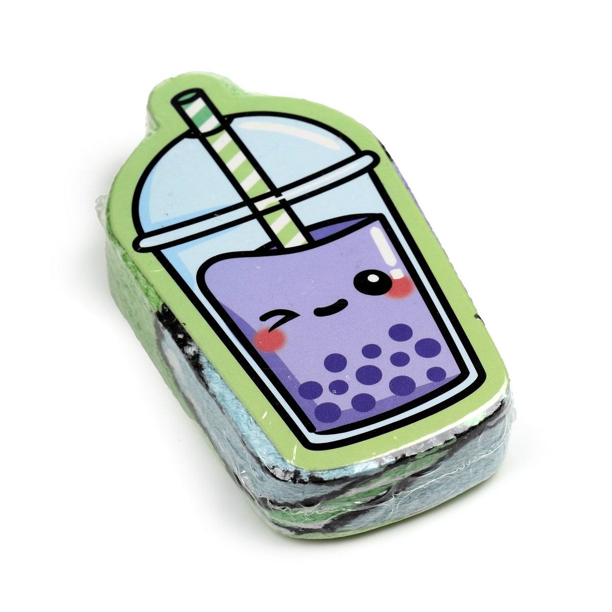 Foodiemals Bubble Tea Compressed Travel Towel 30cm - Assorted