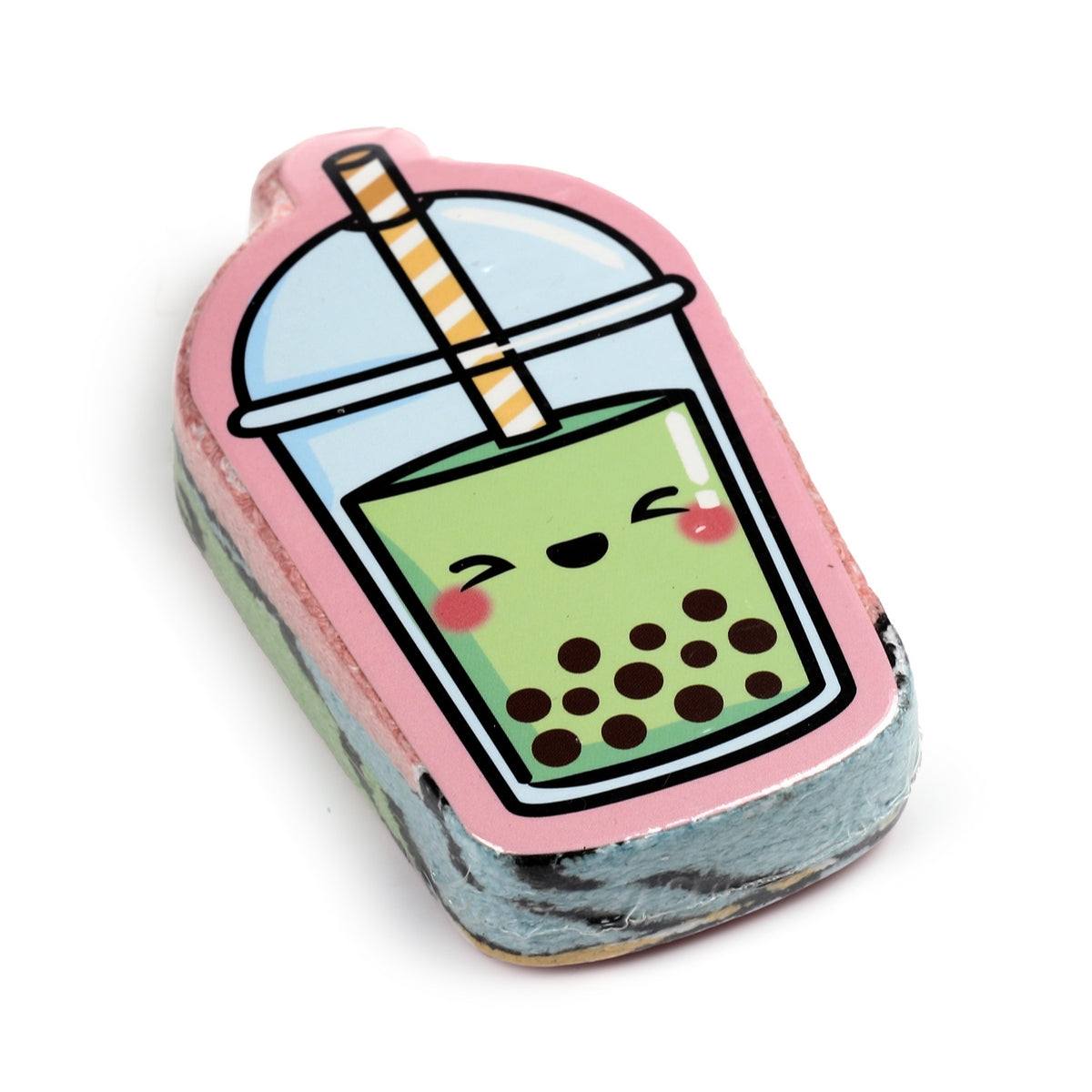 Foodiemals Bubble Tea Compressed Travel Towel 30cm - Assorted