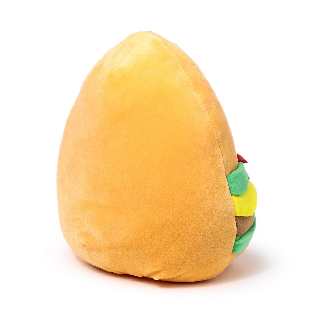 Foodiemals Squidglys Hammy the Burger Plush Toy - 22cm