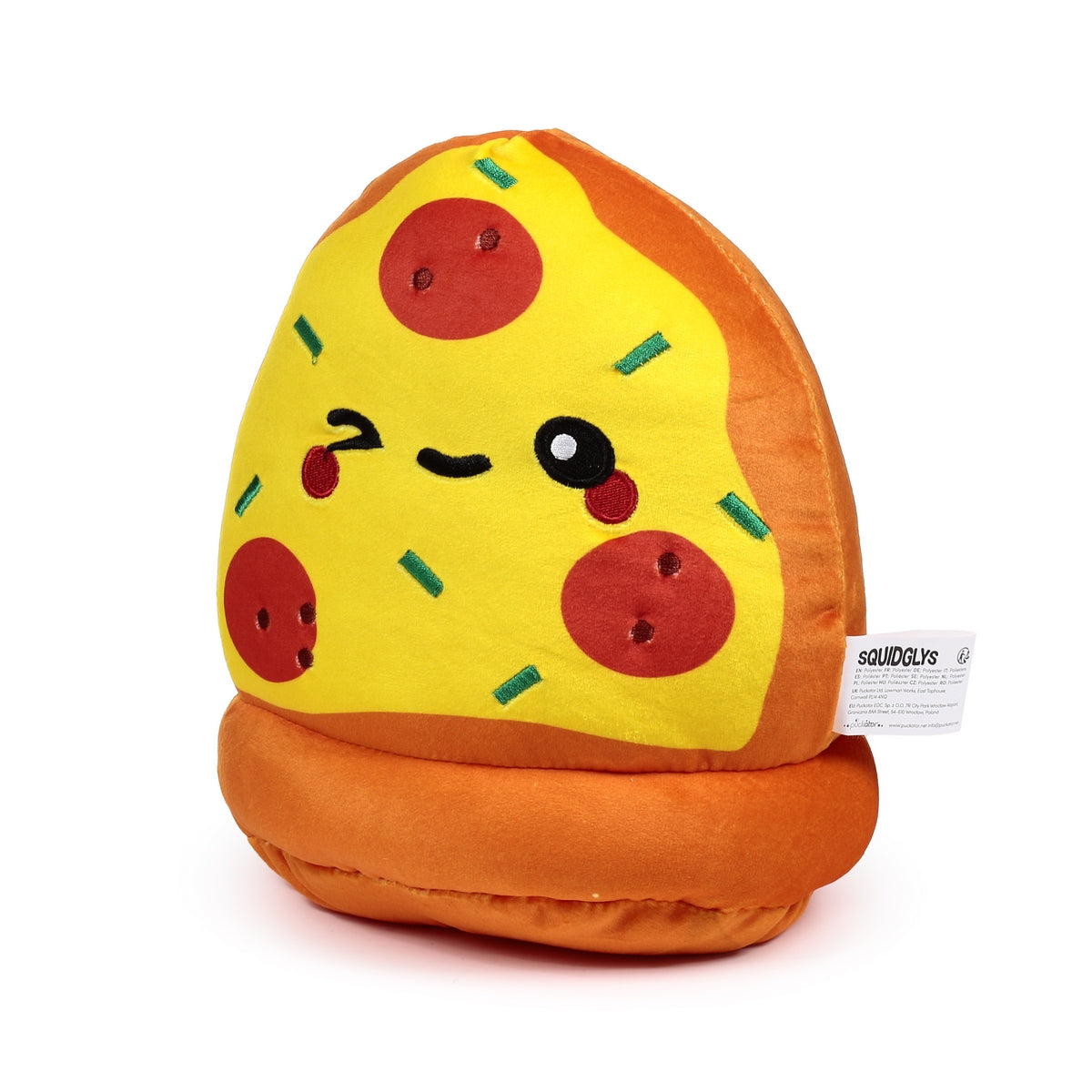 Foodiemals Squidglys Tony the Pizza Plush Toy - 22cm