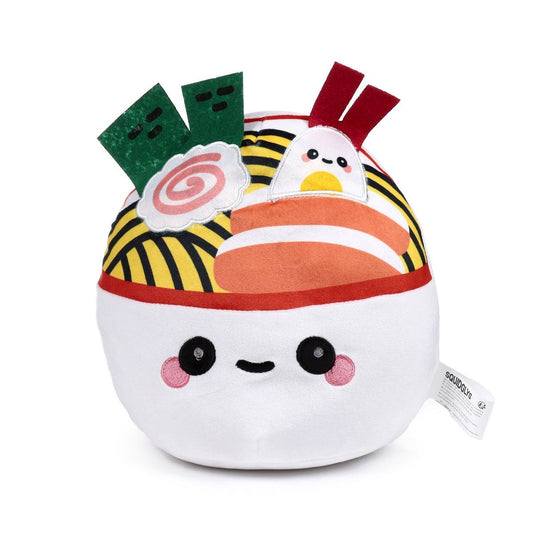 Foodiemals Squidglys Nori Ramen Bowl Plush Toy - 25cm
