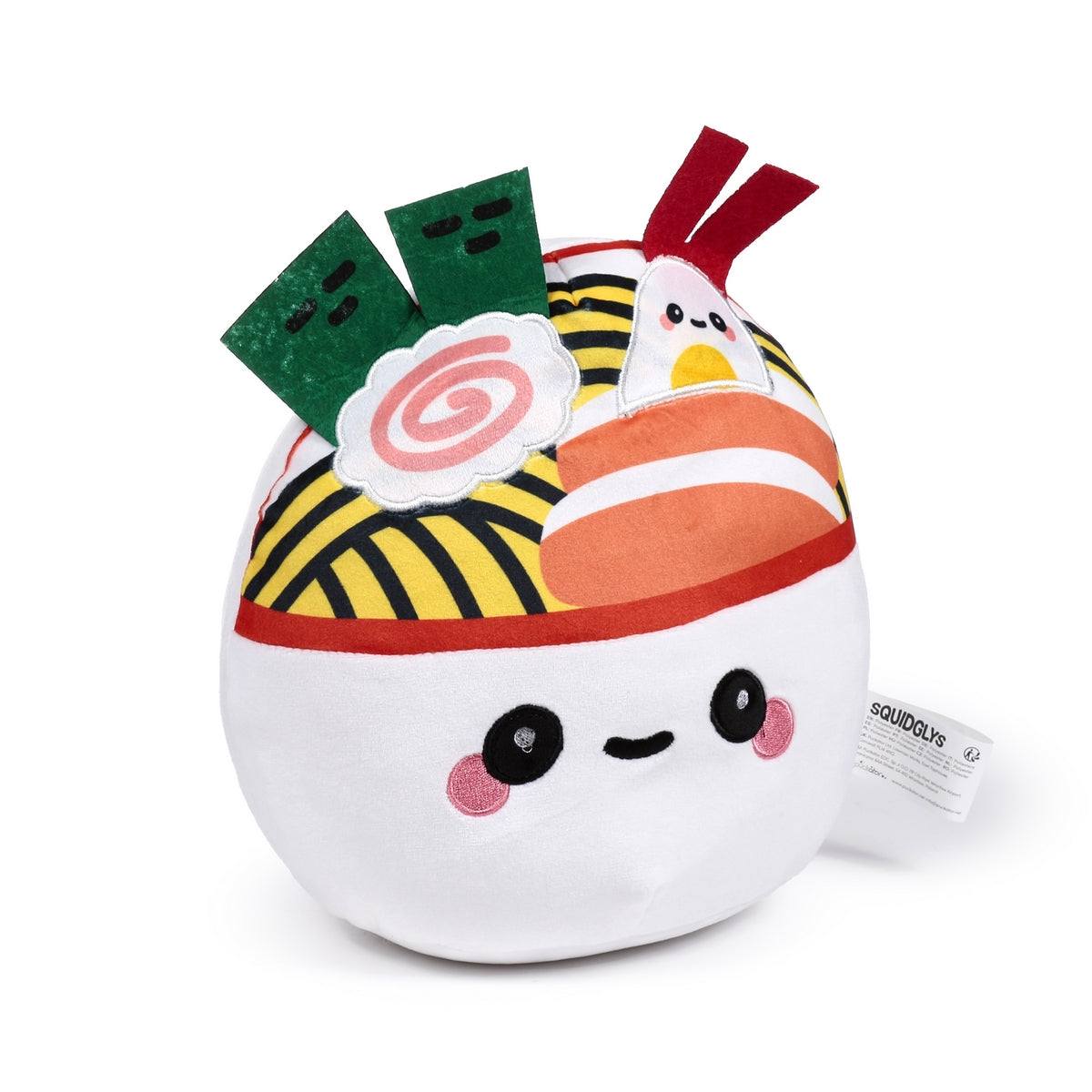 Foodiemals Squidglys Nori Ramen Bowl Plush Toy - 25cm