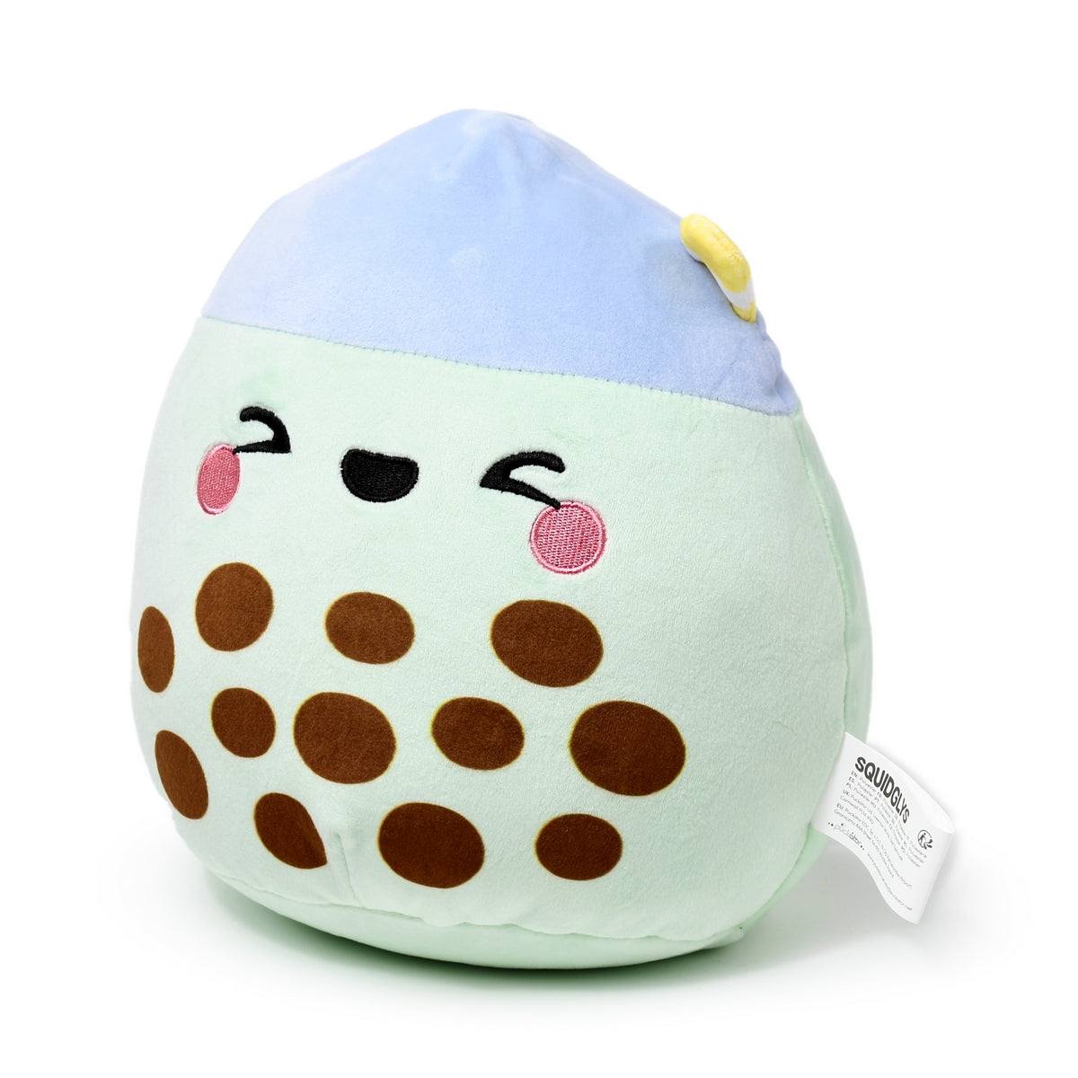 Foodiemals Squidglys Matcha Bubble Tea Plush Toy - 24cm