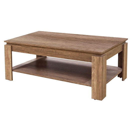 Canyon Coffee Table Natural 1 Shelf