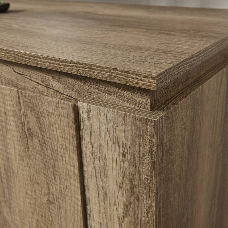Canyon TV Unit Natural 2 Shelves 1 Door