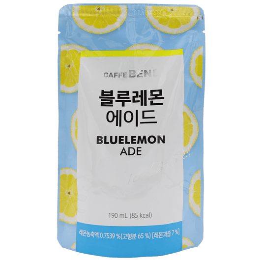 CAFFE BENE Blue Lemon Pouch Drink 190ml
