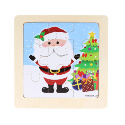 Wholesale Christmas Wooden Puzzle - (CDU of 48)