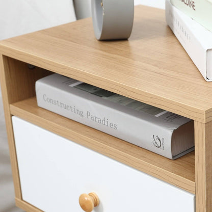 Homcom Modern Bedside Table