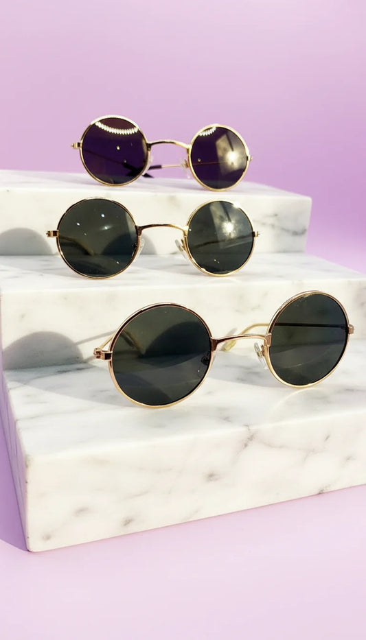 Round Frame Children's Sunglasses Box of 20