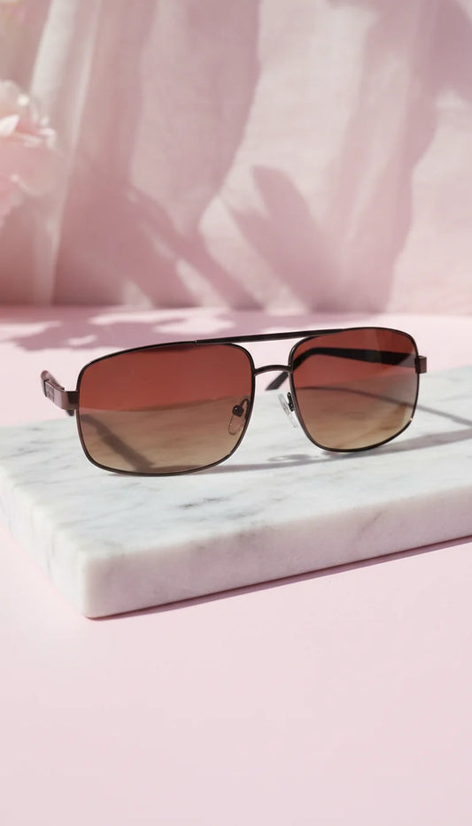 Rectangular Frame Sunglasses Box of 12