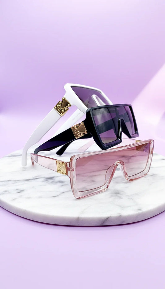 Shield Oversized Sunglasses Box of 20