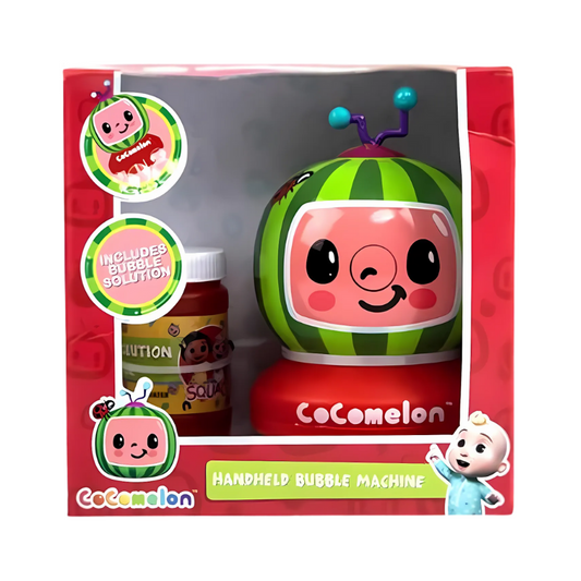 Cocomelon Handheld Bubble Machine