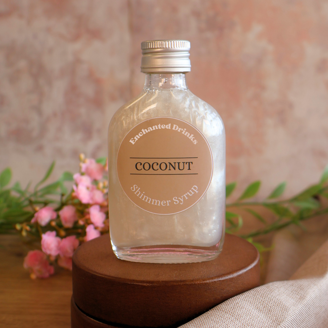 Coconut Flavoured Shimmer Syrup
