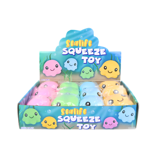 Wholesale Squishy Octopus - (CDU of 12)