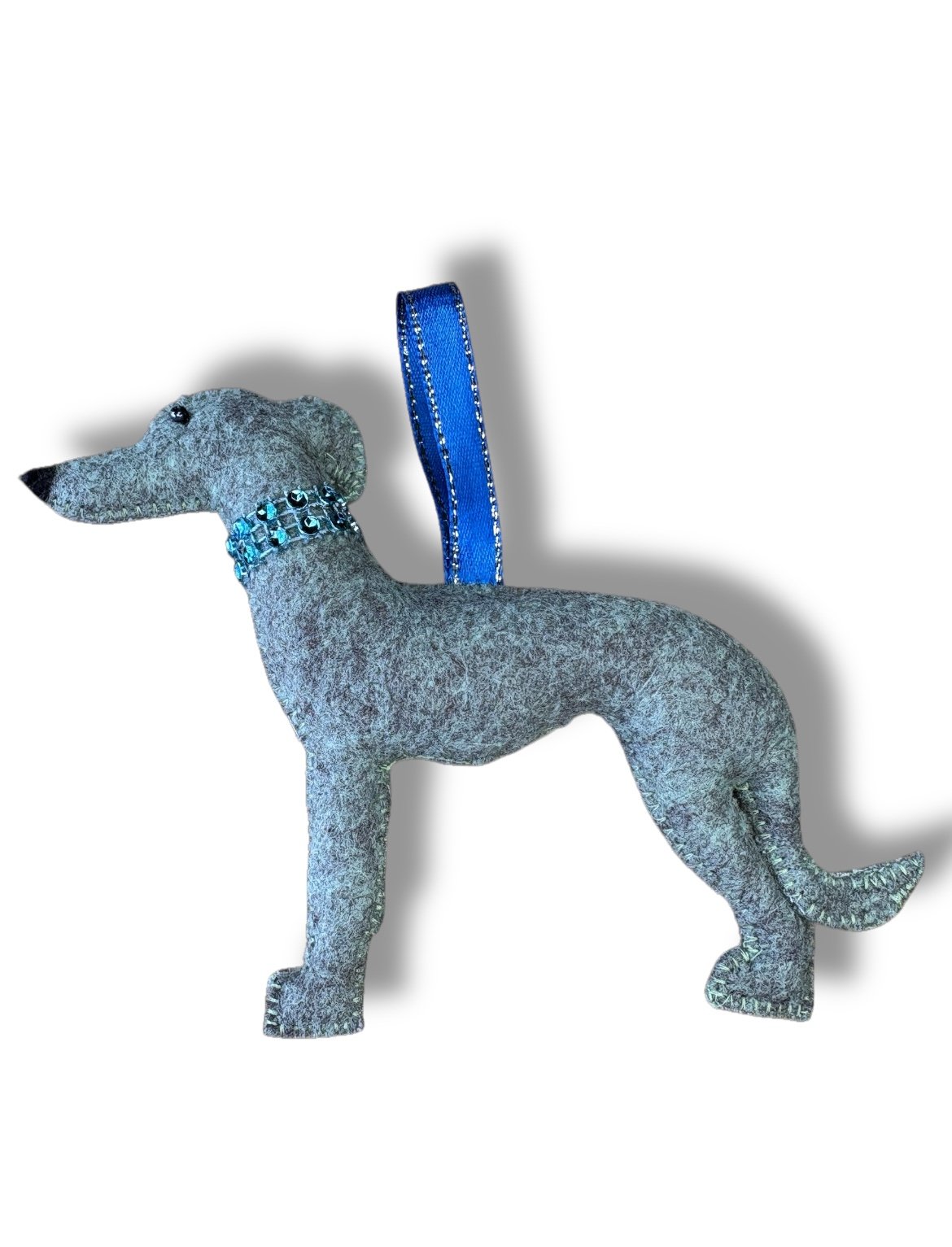 Christmas Tree Decoration - Felt Hound