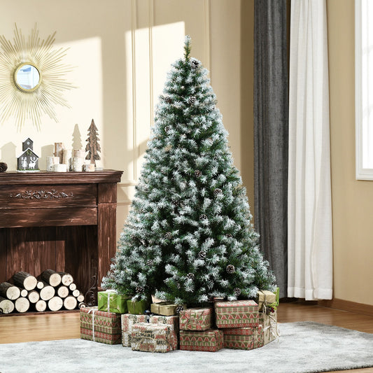 6FT Artificial Christmas Tree with Pine Cones