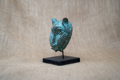 Benin Leopard sculpture - Bronze 26.10