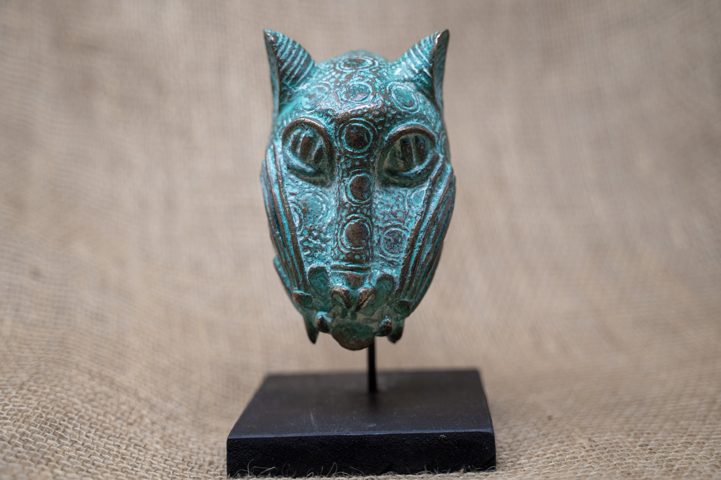 Benin Leopard sculpture - Bronze 26.10