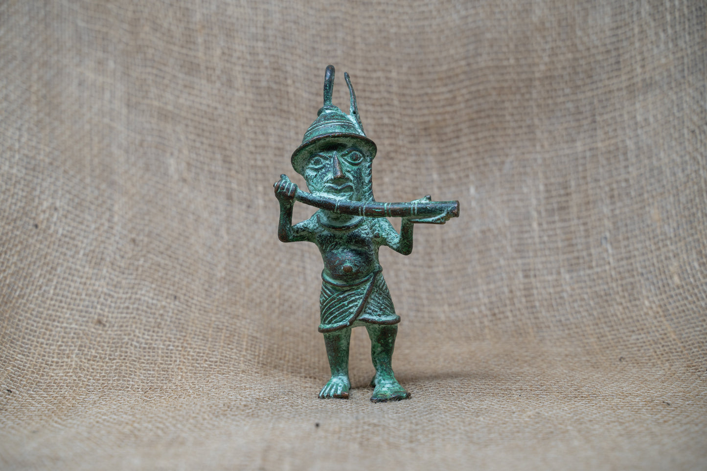 Benin Bronze Warrior TR101.9