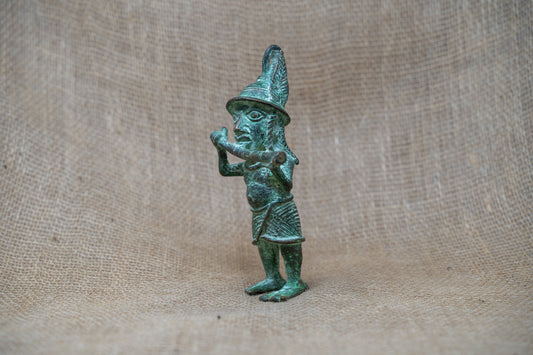 Benin Bronze Warrior TR101.9