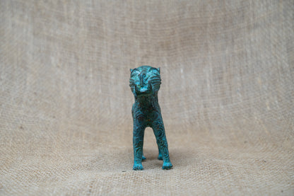 Benin Leopard sculpture - Bronze 56.12