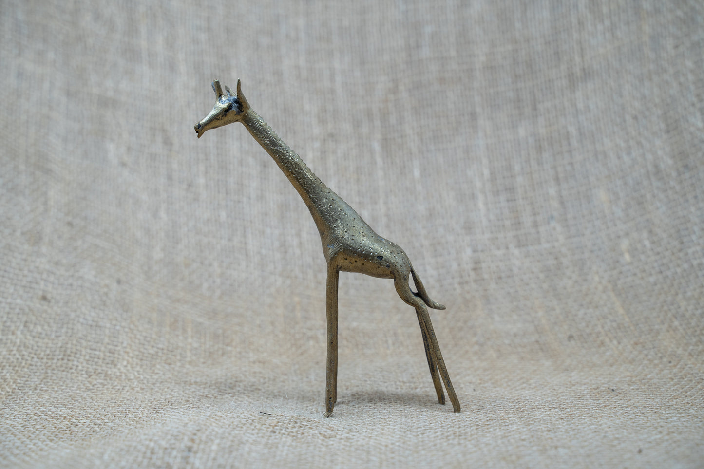 Tuareg Brass animals - Giraffe 43.3