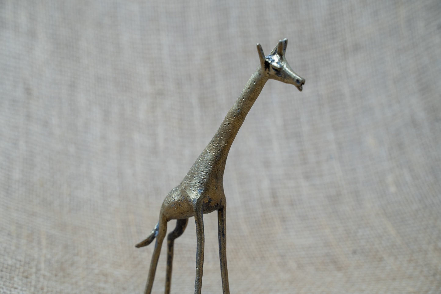 Tuareg Brass animals - Giraffe 43.3