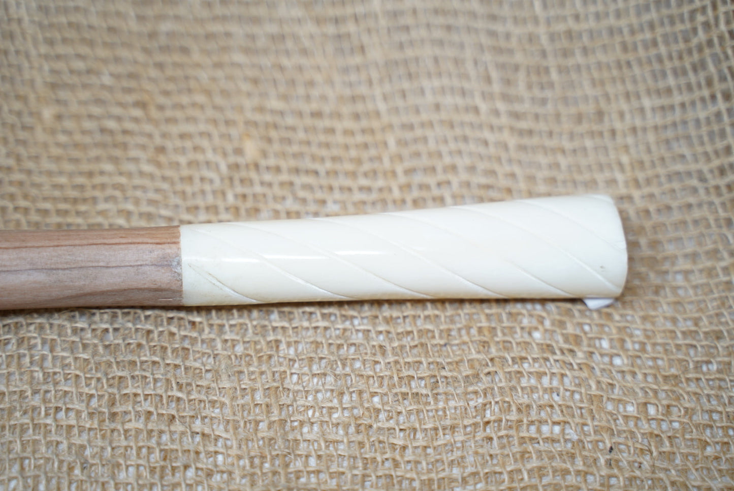 Kenya Salad Servers with Bone Inlay