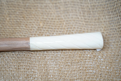 Kenya Salad Servers with Bone Inlay