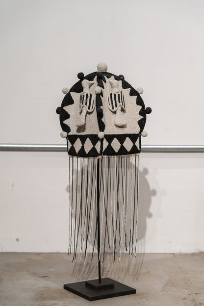 Yoruba Royal Crown Black & White