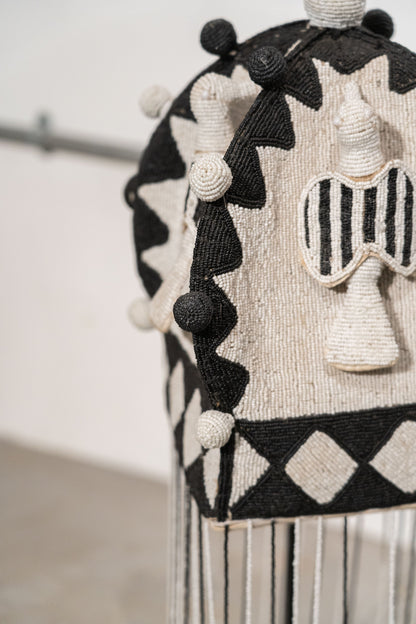 Yoruba Royal Crown Black & White