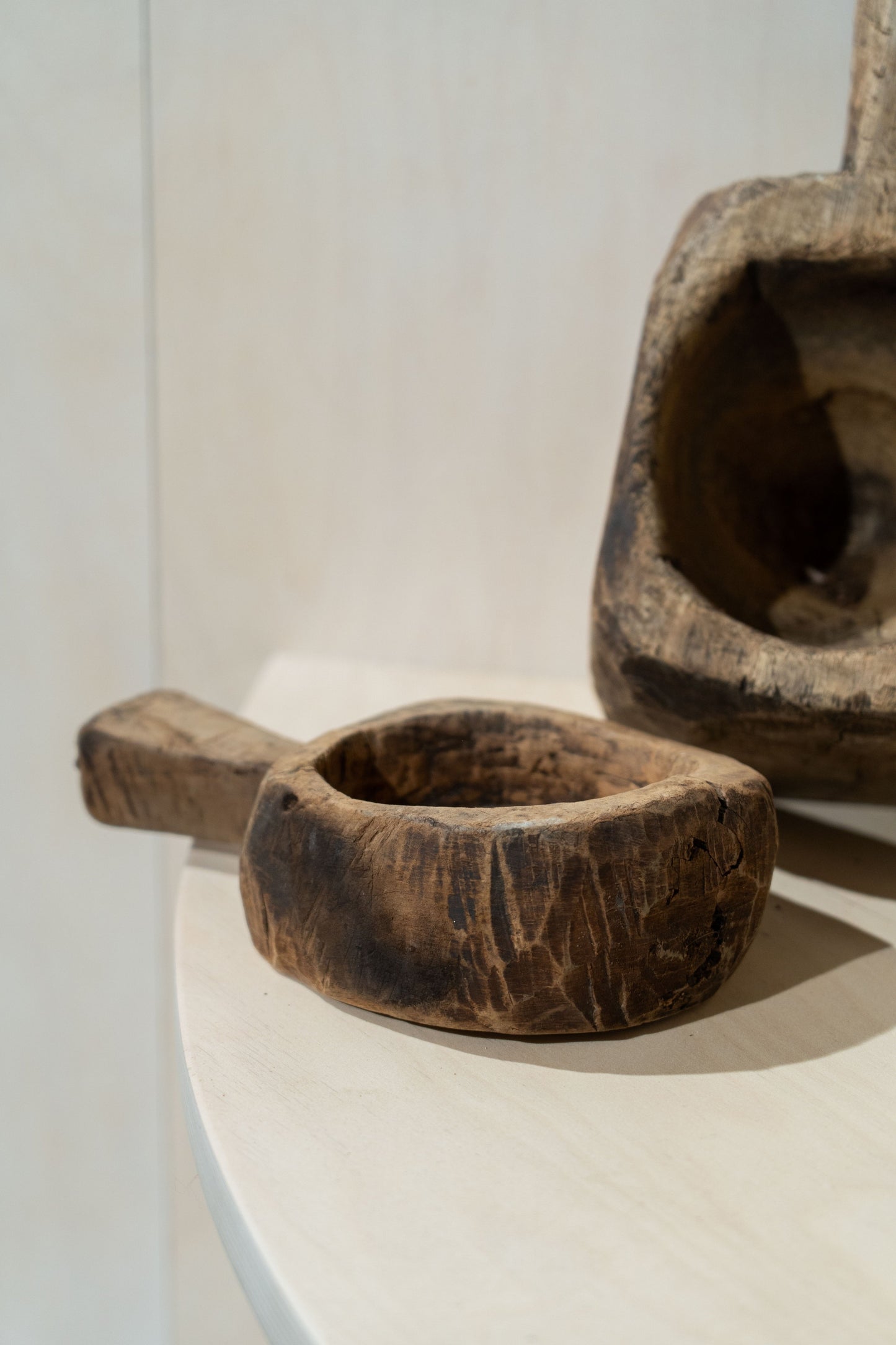 Old Wood Spoon Bowls