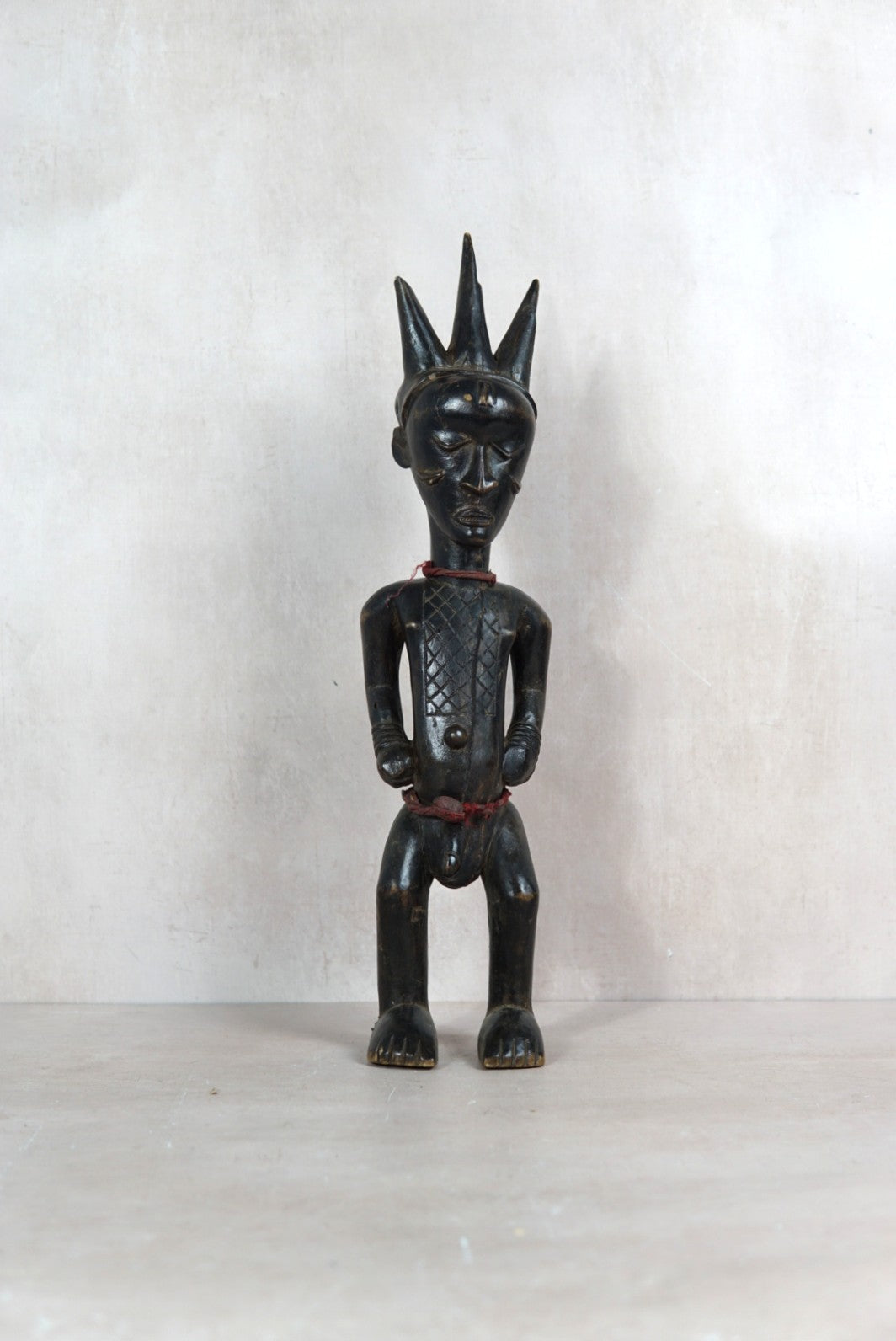 Baule Carved Figure  Sculpture 118.1
