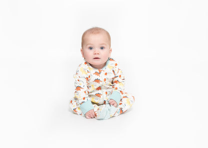 Baby grow dino print