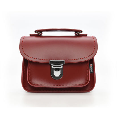 Luna Handmade Leather Bag - Red