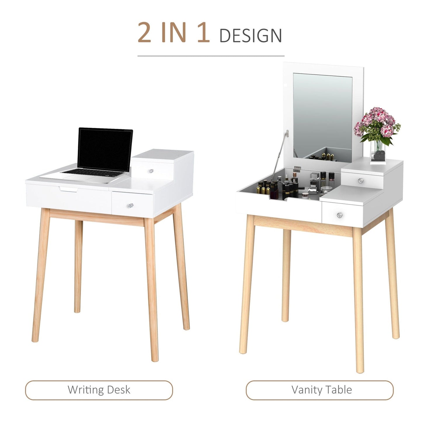 Medium-density fibreboard dresssing table
