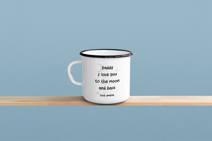 Personalised Daddy I Love You To The Moon And Back Fathers Day Collection