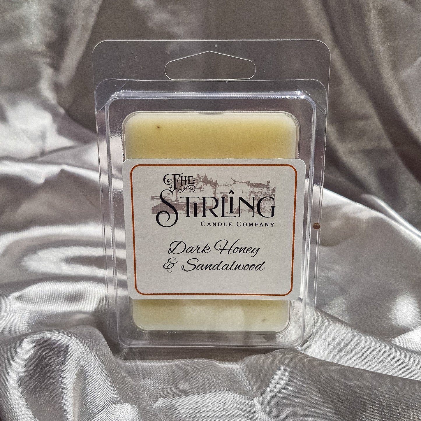 Dark Honey & Sandalwood - Wax Melt Clamshell