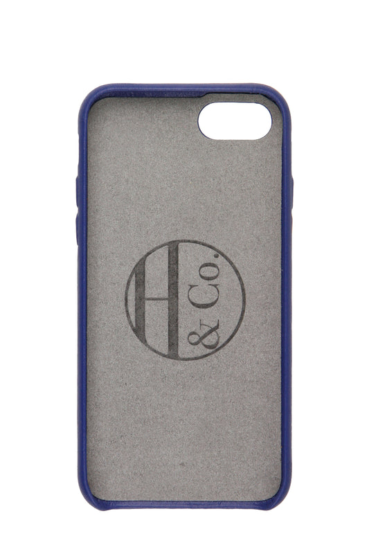iPhone 7/8 Case, Denim Leather