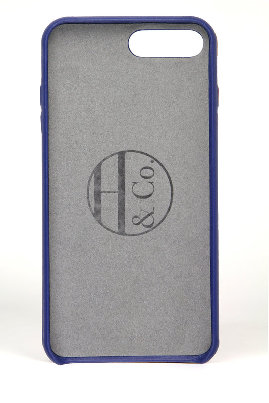iPhone 7/8 Plus Case, Denim Leather