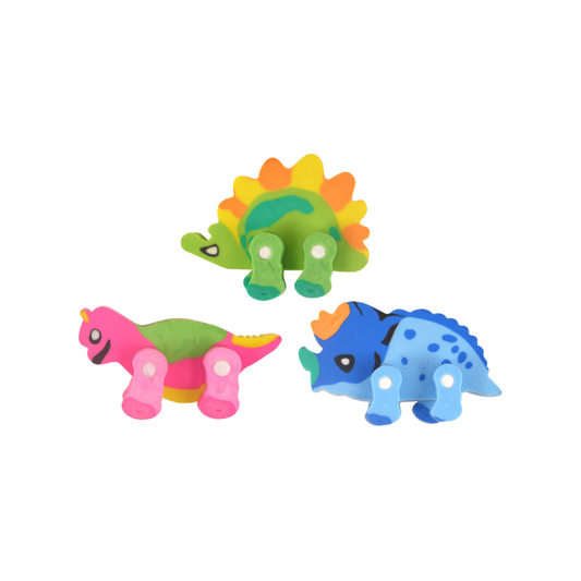 Wholesale Dinosaur Eraser - (CDU of 72)