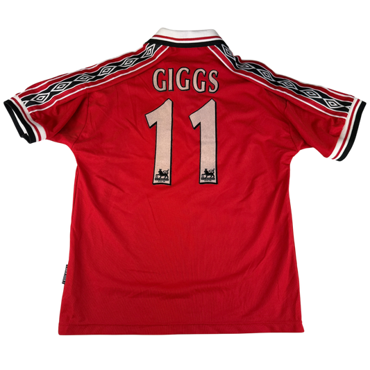 Manchester United 1998/1999 Home Shirt - Medium - Excellent