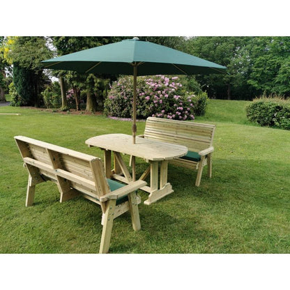 Ergo Garden Patio Dining Set by Croft - 4 Seats