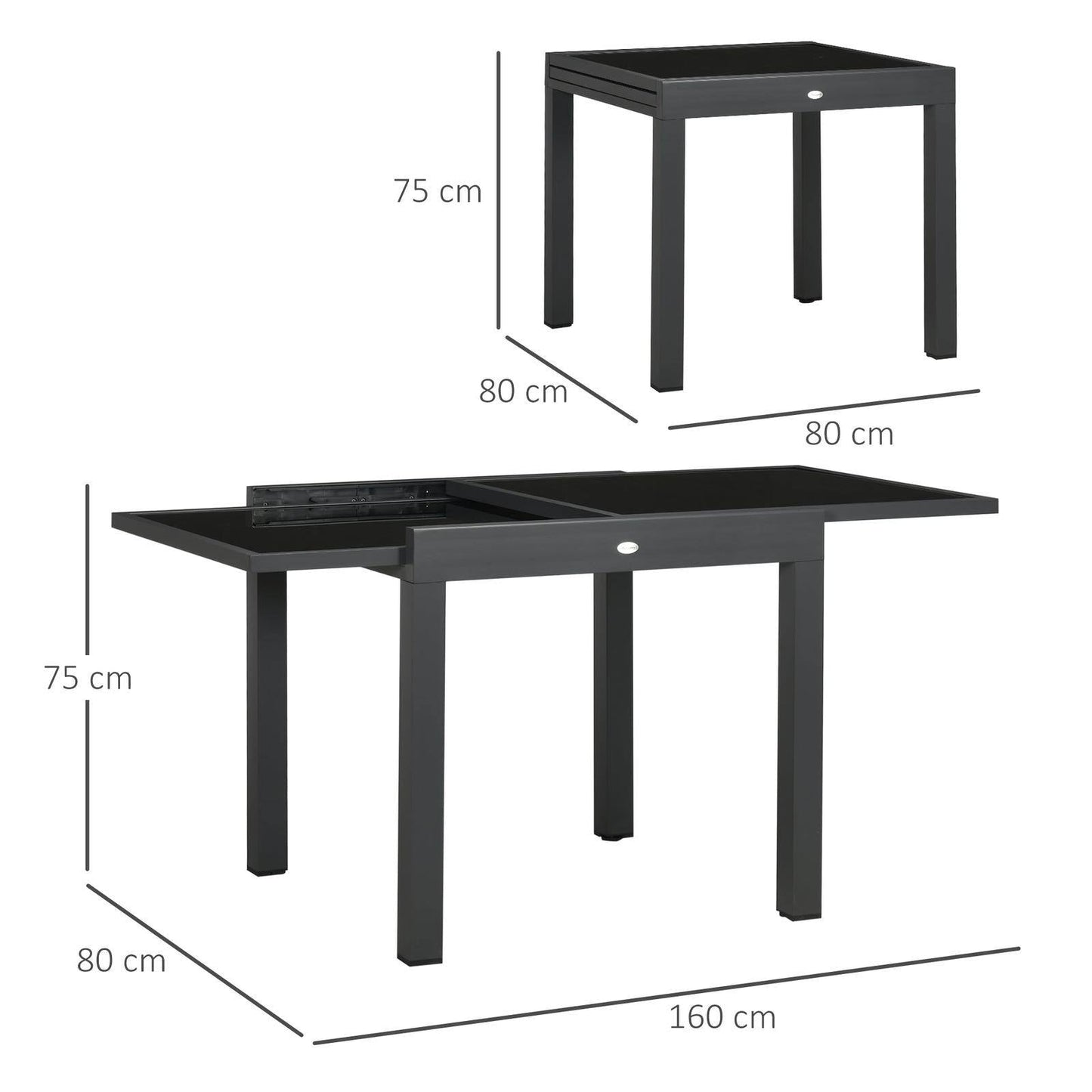 Extending Garden Table