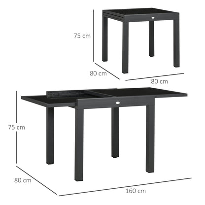 Extending Garden Table