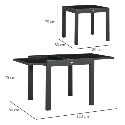 Extending Garden Table