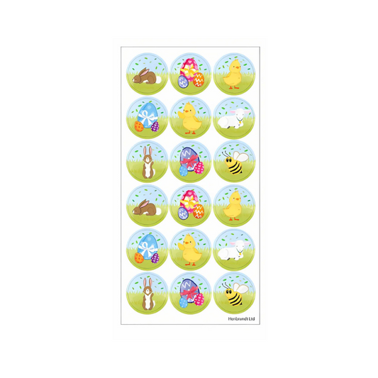 Easter Stickers 18 Sheet